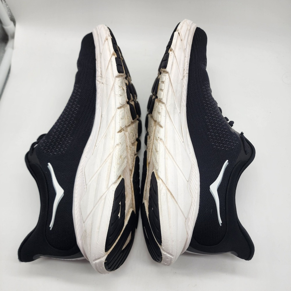 Hoka Arahi 7 Wide Black White Running Shoes Womens 10D 1147890 BWHT Sneakers - Picture 8 of 9